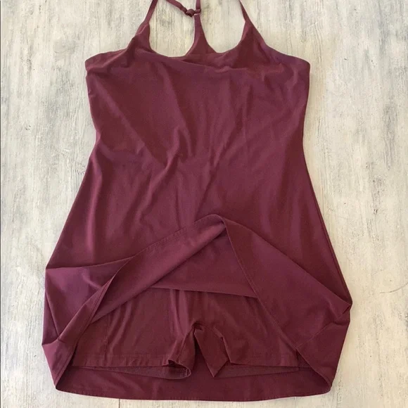Outdoor Voices Burgundy Athletic Dress - Picture 6 of 9